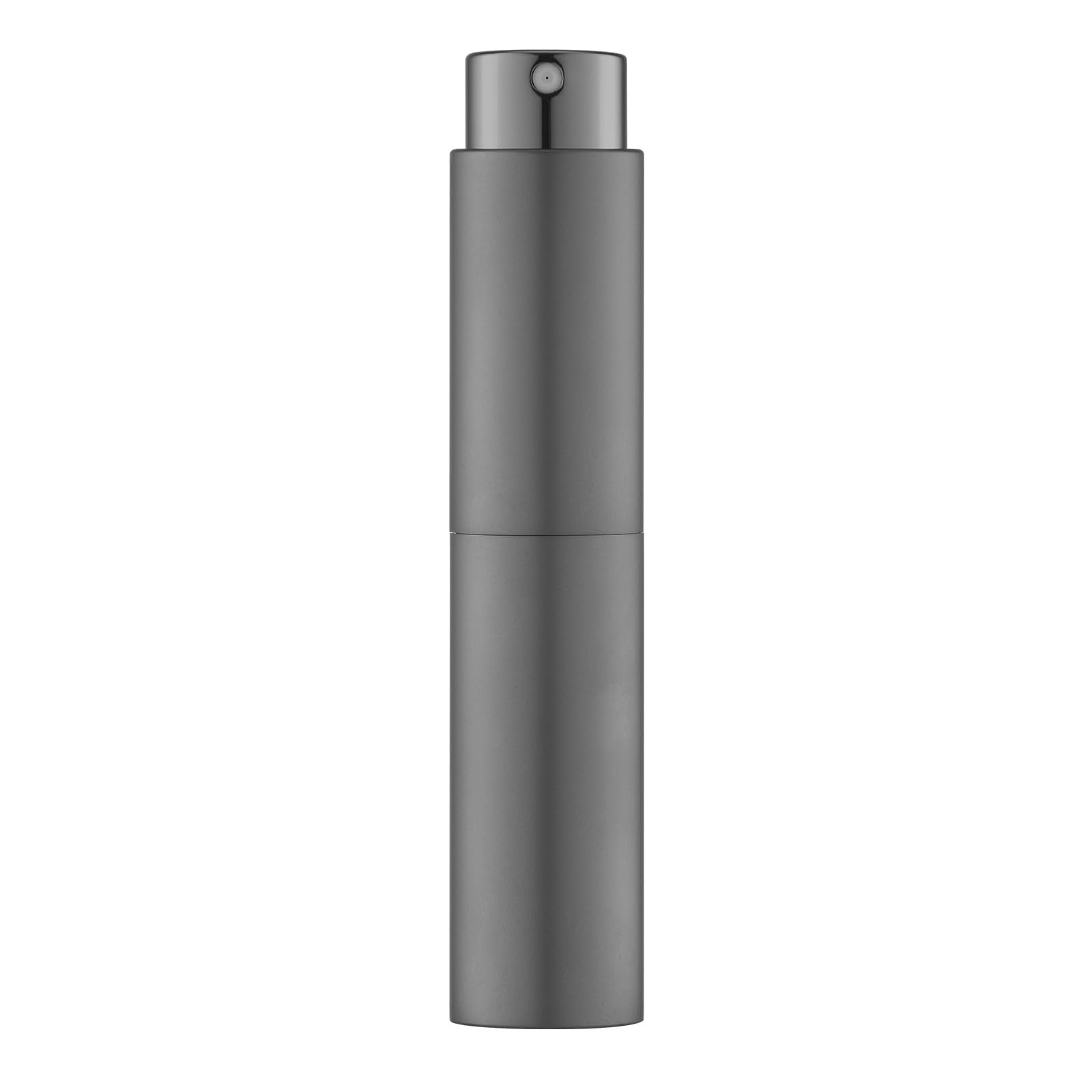 Tekson 10ml Travel Perfume Atomizer Refillable, Mini Cologne Spray Bottle Empty, Small Coffee Spray Bottle (Black)