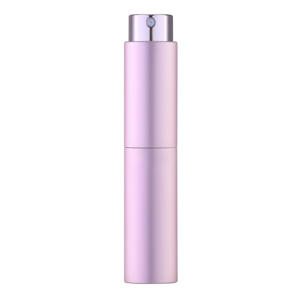Tekson 10ml Travel Perfume Atomizer Refillable, Mini Cologne Spray Bottle Empty, Small Coffee Spray Bottle (Black)