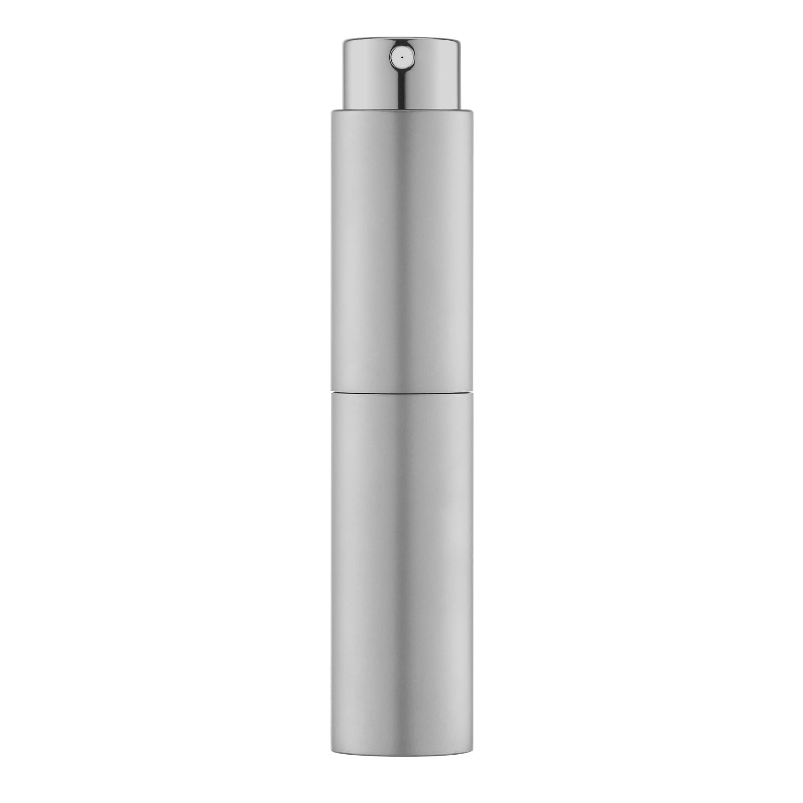 Tekson 10ml Travel Perfume Atomizer Refillable, Mini Cologne Spray Bottle Empty, Small Coffee Spray Bottle (Black)