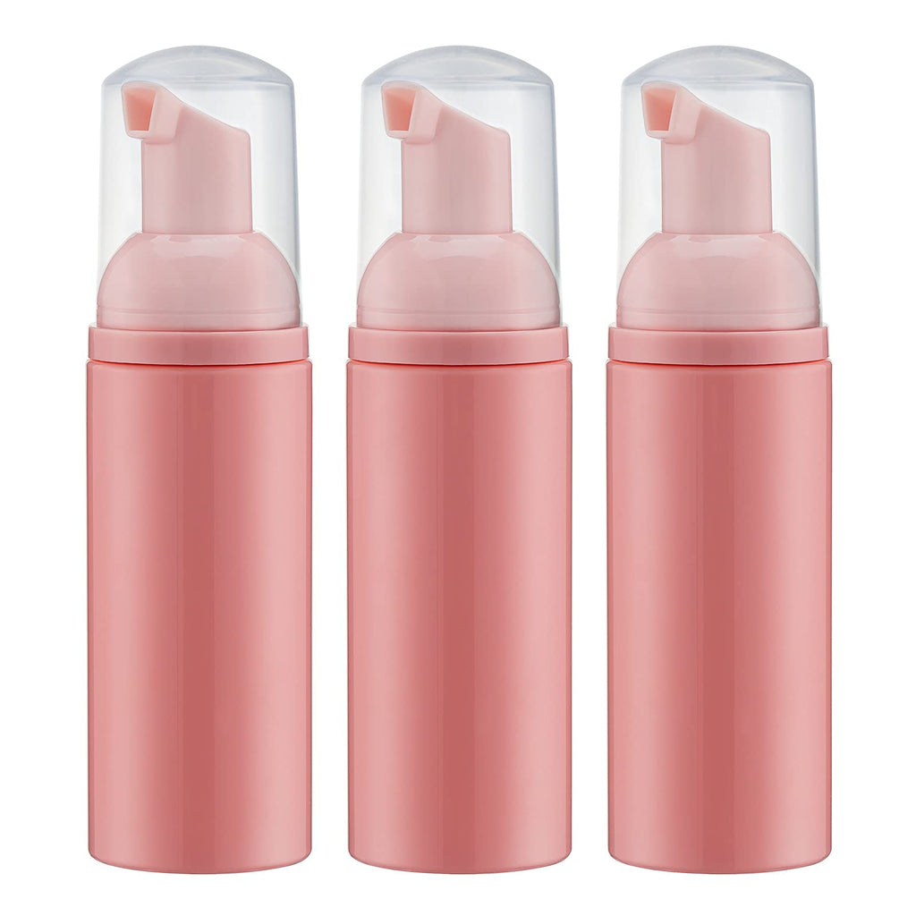 Tekson 30PCS Soap Foam Bottle (2 oz), Empty Travel Foaming Lash Shampoo for Cleanser, Dispenser (Black)
