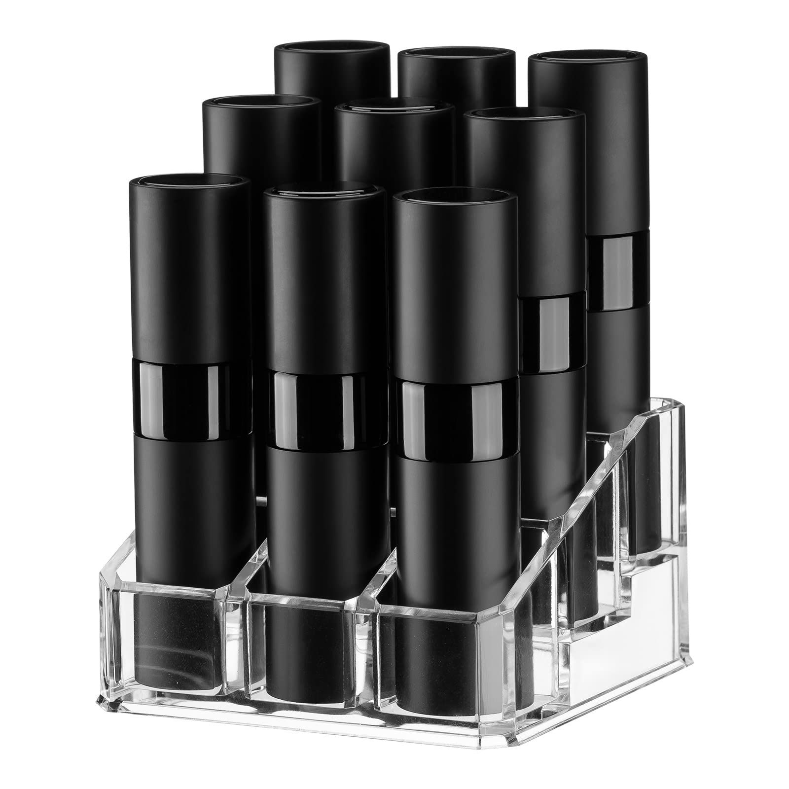 Tekson Travel Perfume Atomizer Refillable 8ml (5 PCS), Travel Cologne Sprayer Mini, Perfume Bottle Empty Small (5 Colors)