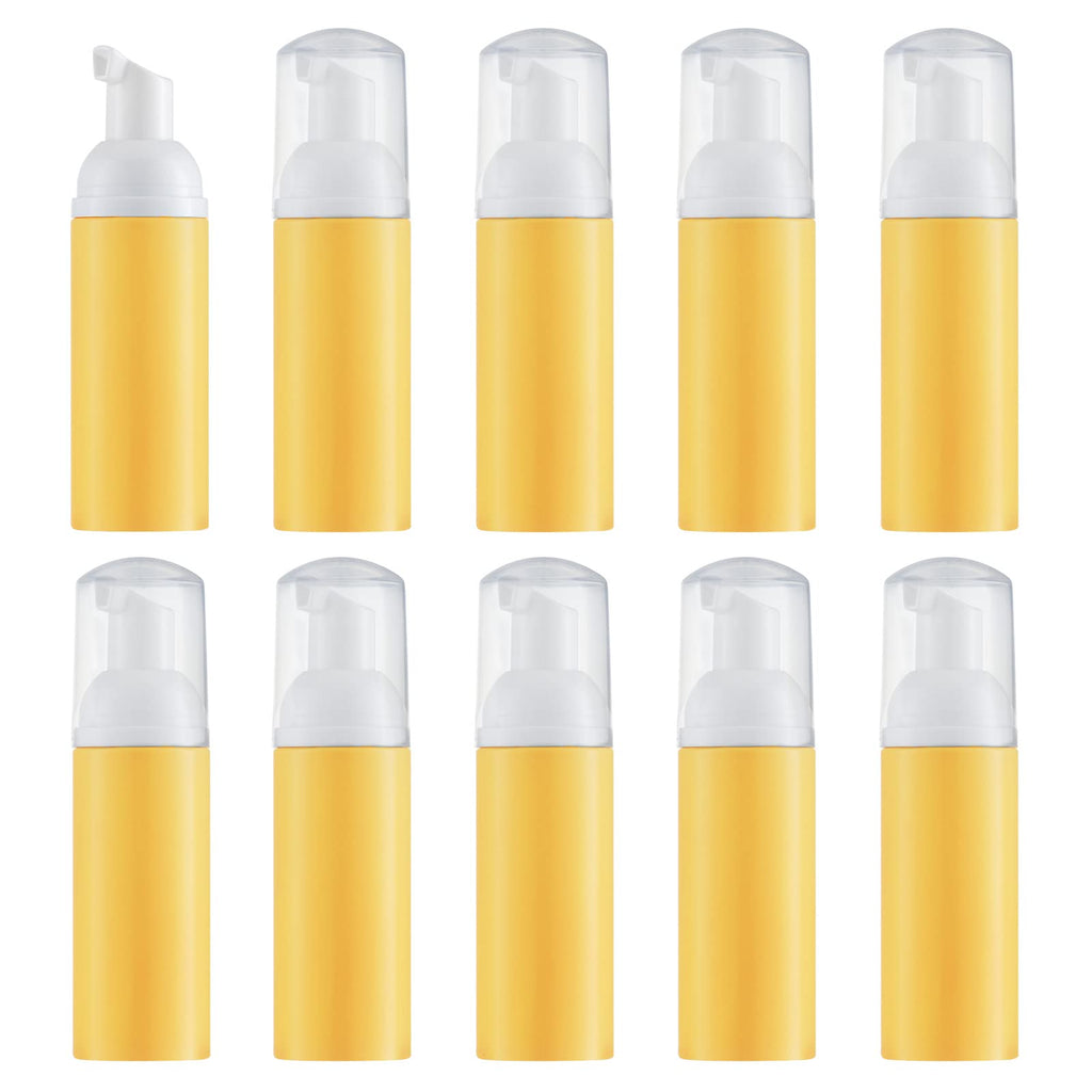 Tekson 30PCS Soap Foam Bottle (2 oz), Empty Travel Foaming Lash Shampoo for Cleanser, Dispenser (Black)