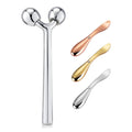 Tekson Faical Roller Massager and 3PCS Eye Roller Cream, 3D Metal Face Massage Tool for Reduce Puffines